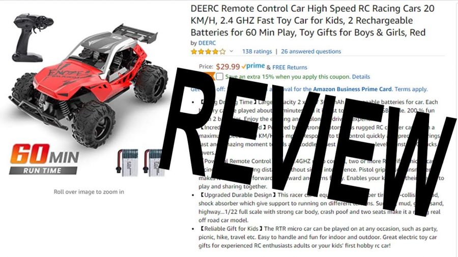 DEERC Remote Control Car Review