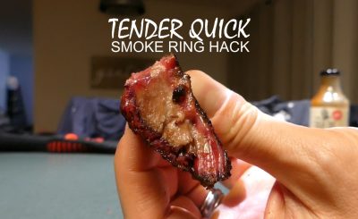 tender quick - smoke ring hack