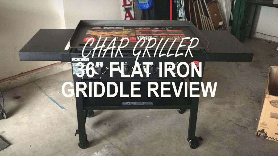 char-griller flat iron griddle review