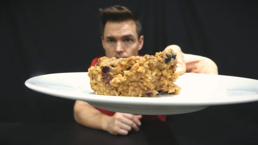 Blueberries and Cream Protein Bar Recipe