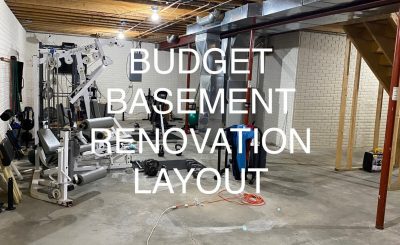 Budget Basement Renovation Layout