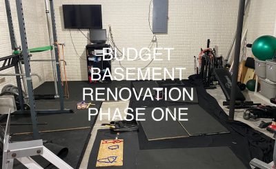 Budget Basement Renovation Phase One